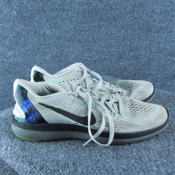 Nike Flex 2017 Run Women Sneaker Shoes Size 8 Medium Gray Synthetic‎ Lace Up - Picture 4 of 10